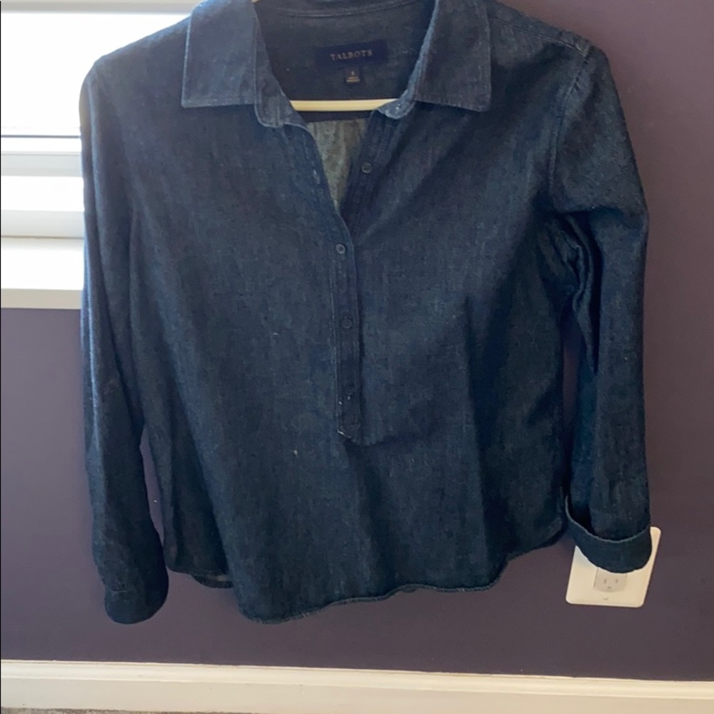 Denim top